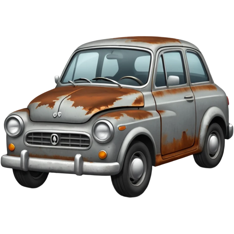 a crappy car emoji