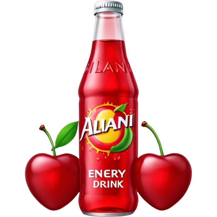 Alani energy drink new flavor  cherry pop emoji