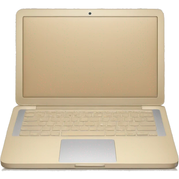 beige macbook emoji