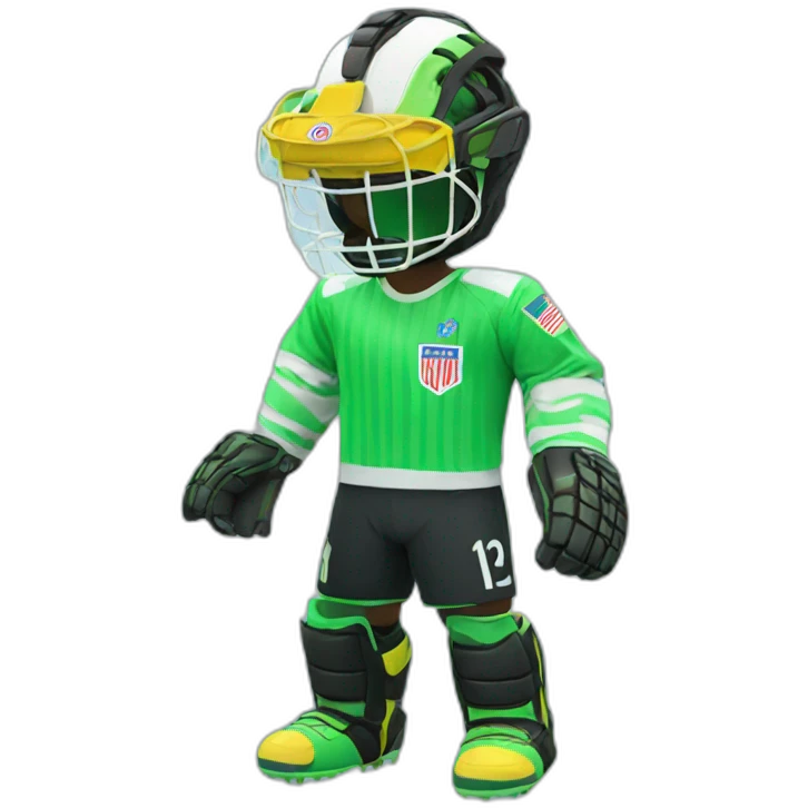 virtual reality goalkeeper emoji