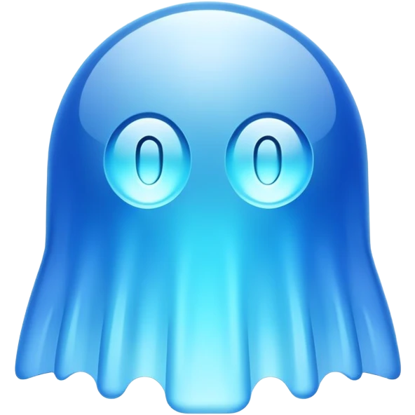 Pac-Man ghost emoji