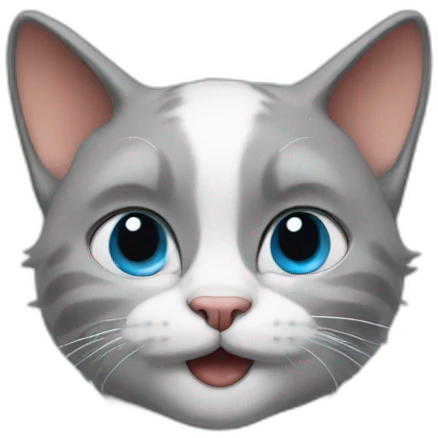cat smurf emoji