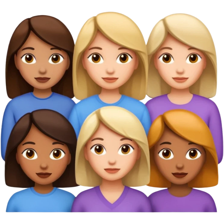 group of women emoji