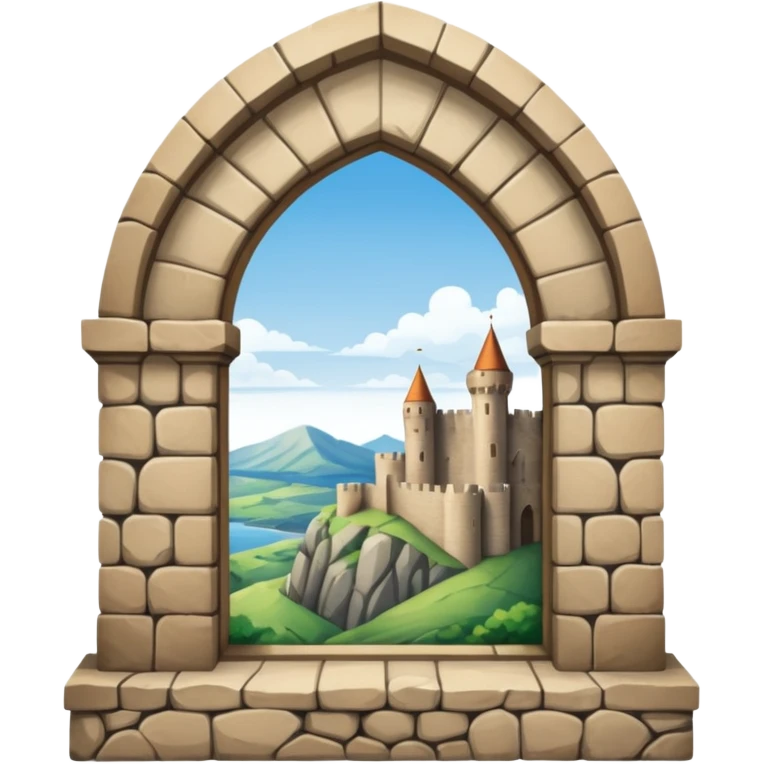 castle window emoji