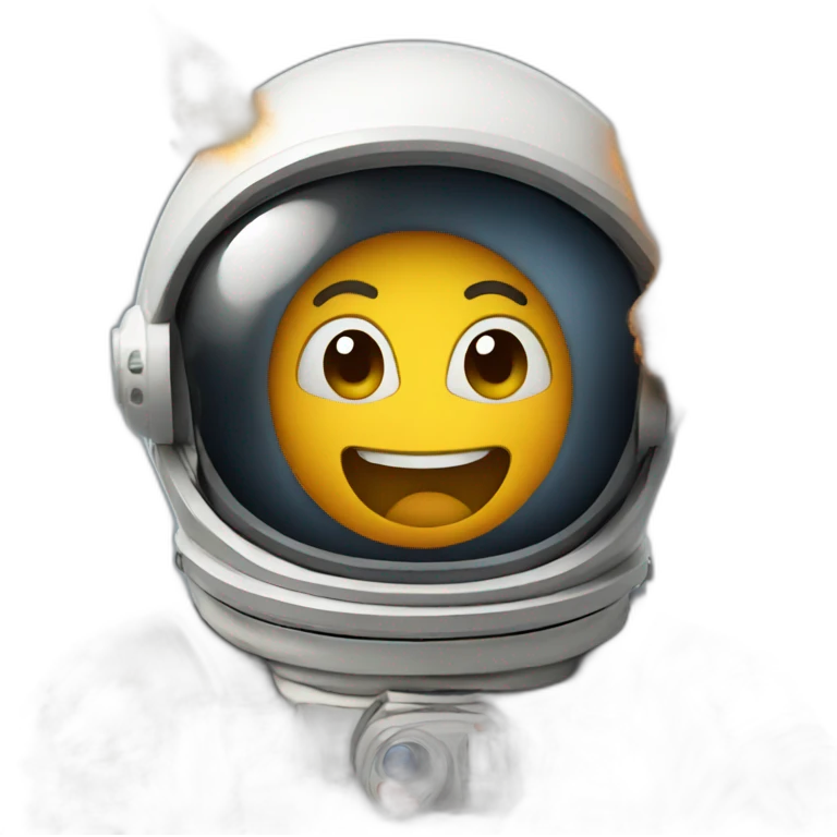 explosion astronaut emoji