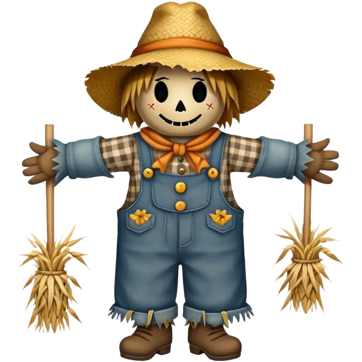 Scarecrow emoji