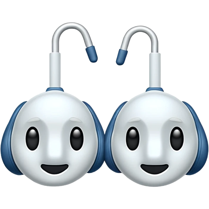 old airbuds emoji