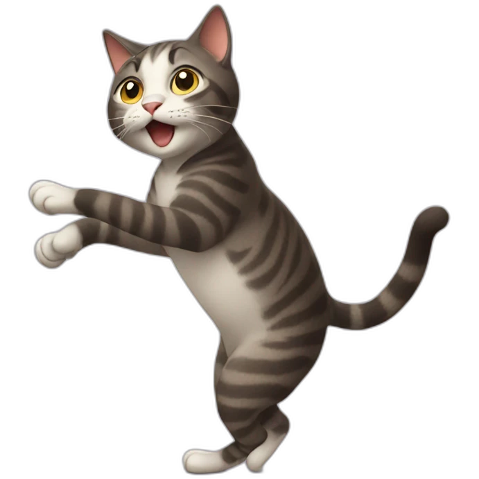 cat dancing emoji