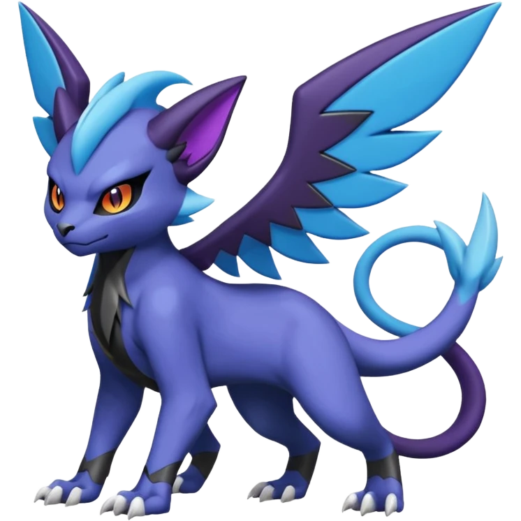 Luxray-Absol-Noivern-Dewott-fusion emoji