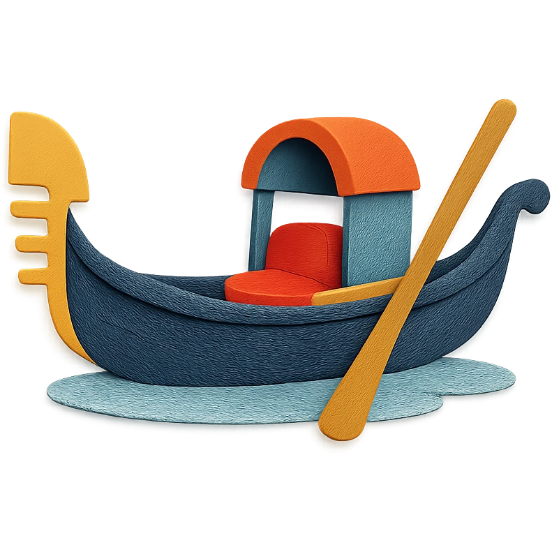 Venice gondola emoji