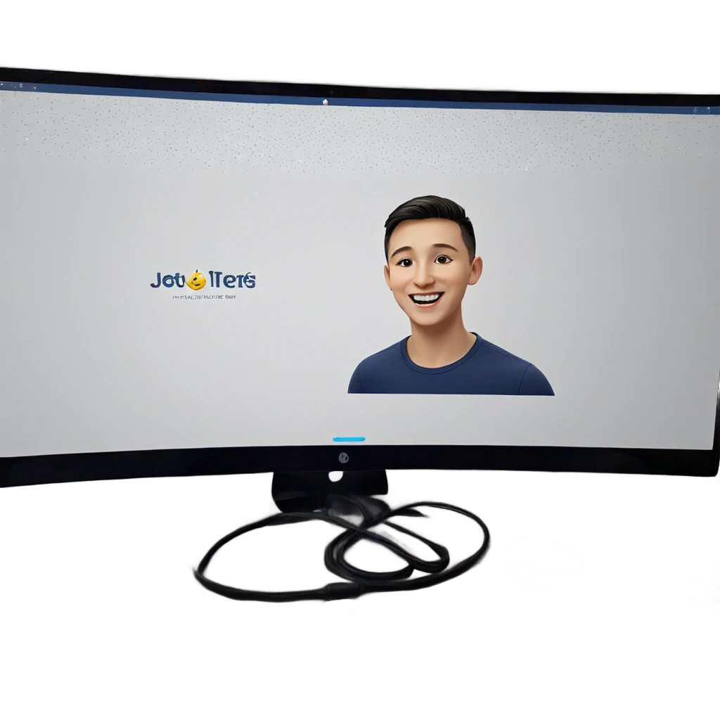 happy boy with a grin emoji