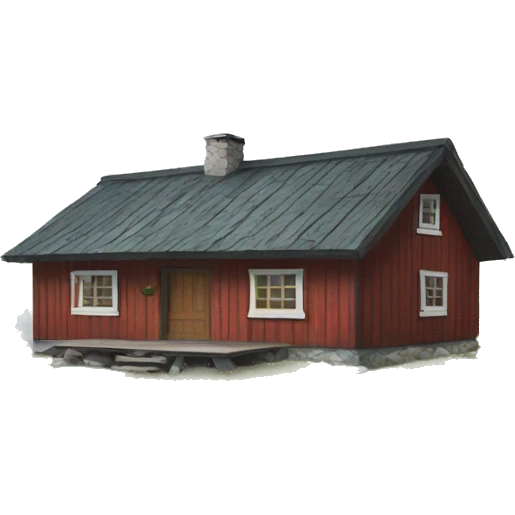 Norwegian Cabin emoji