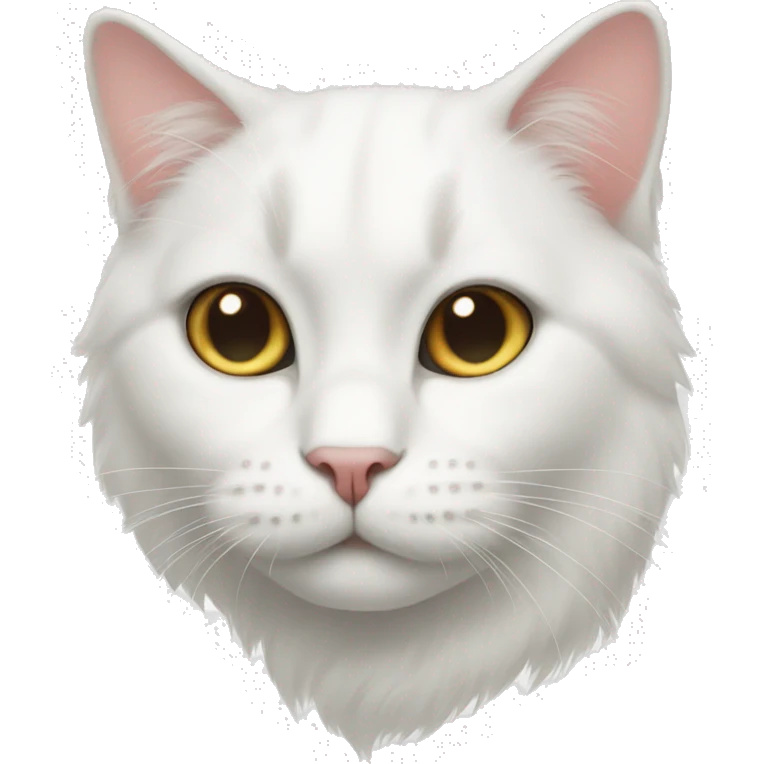 White cat emoji