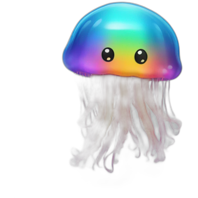 rainbow-jellyfish emoji