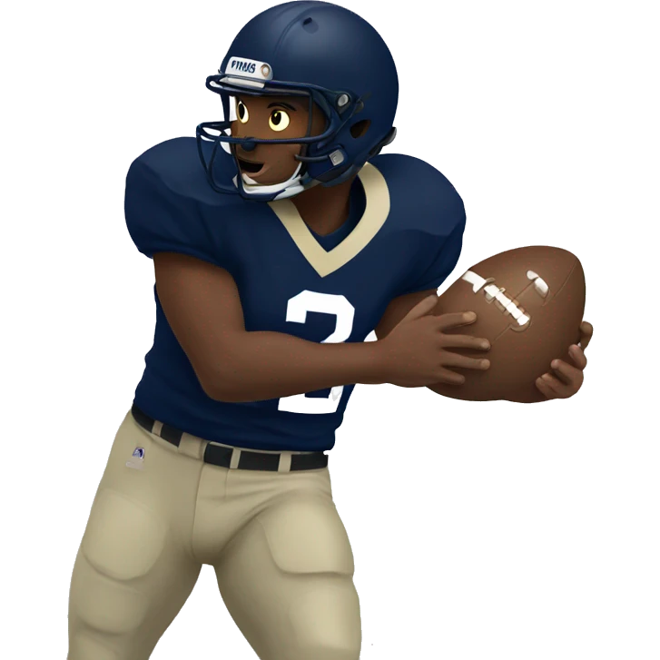 Navy football emoji