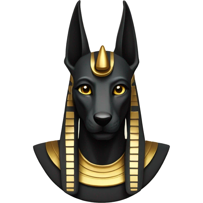 Anubis egyptian god emoji