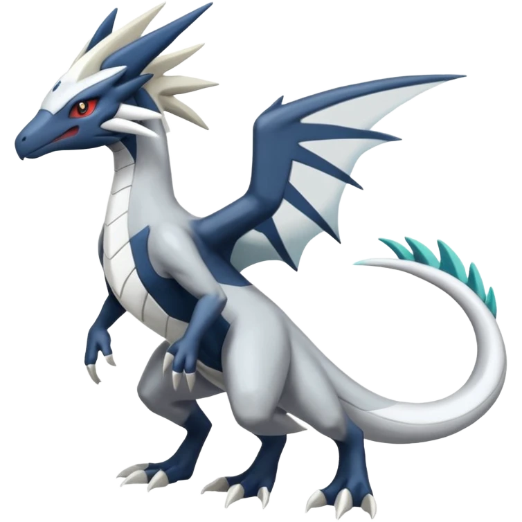 Silvally-Kyurem-Amaura-Latias-Salandit-fusion, full body emoji