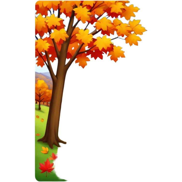 fall landscape emoji