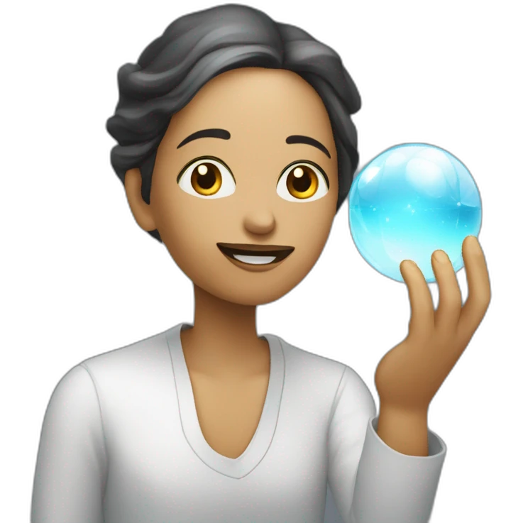 vanga-predicting-the-future-with-crystal-ball emoji