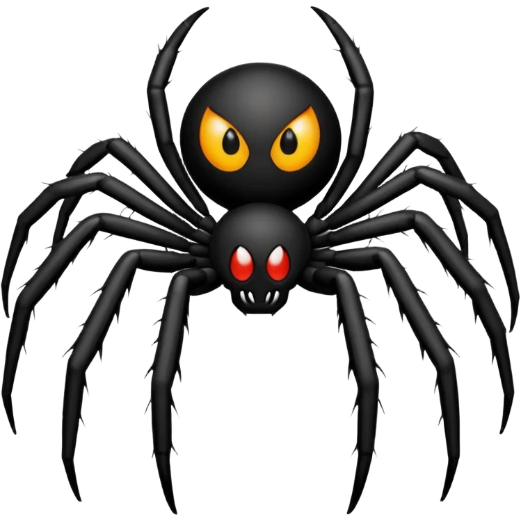 Spider vector samll emoji