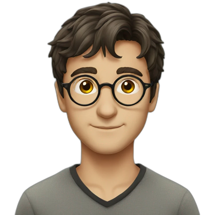 Harry potter glasses emoji
