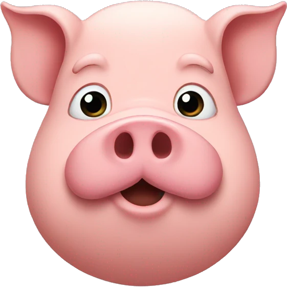 pig with beard emoji