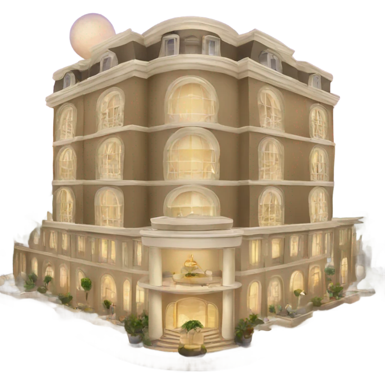 Luxury hotel emoji