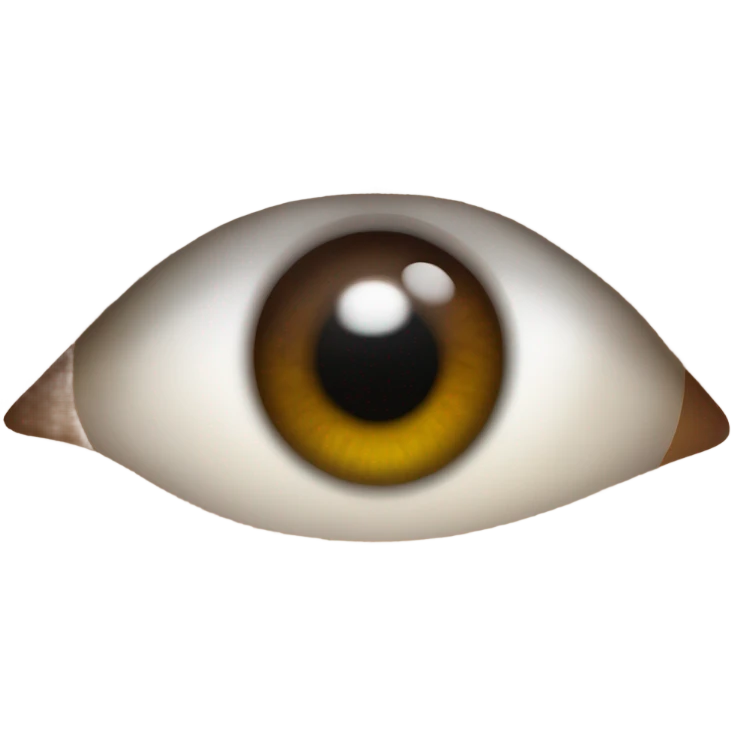 Black eye emoji