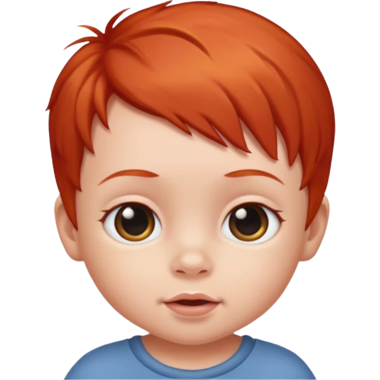 Red head baby emoji
