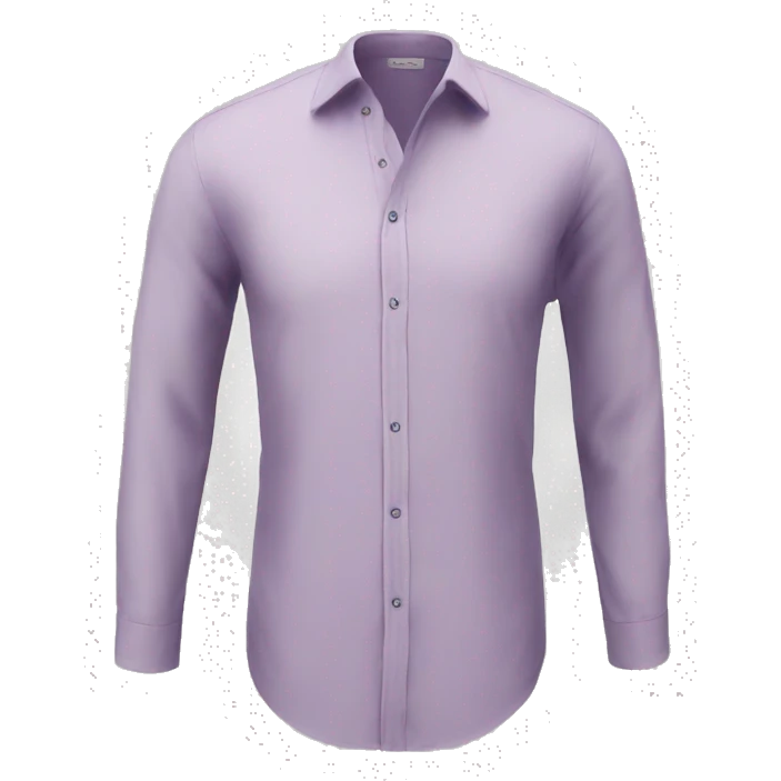 chemise manche longue colle ouvert emoji