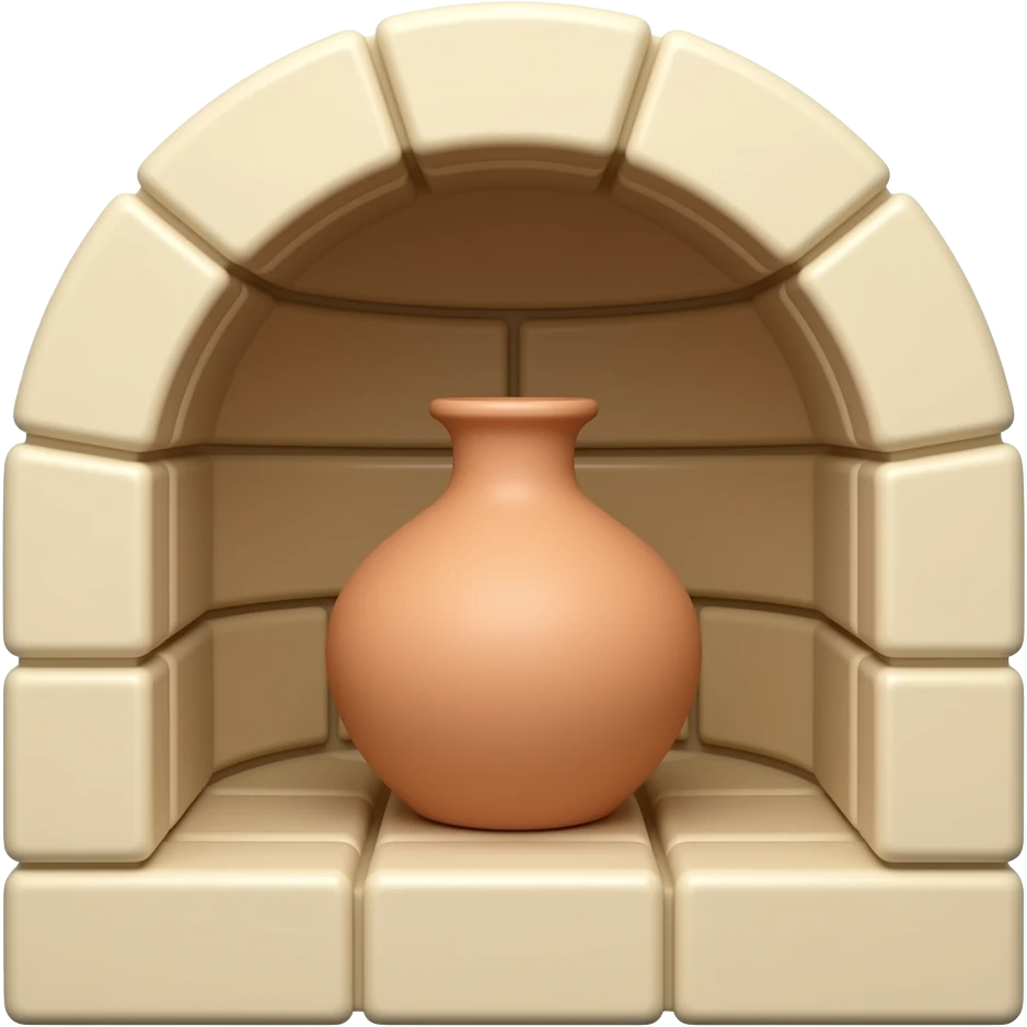 je veux un emoji qui représente la mise d'une ceramique dans un four de ceramiste emoji