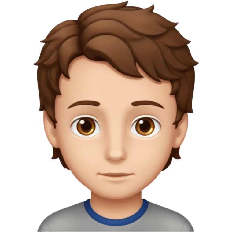a boy with hazel eyes and wavy brown hair and a humungos forehead like huuuuuuuuuuuuuge bigger than mia khalifa emoji