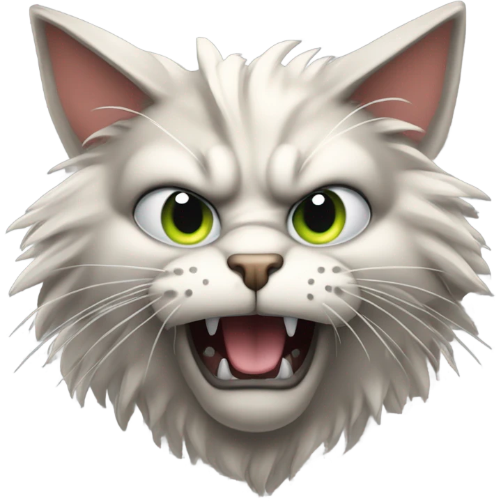 Psycho kitty emoji