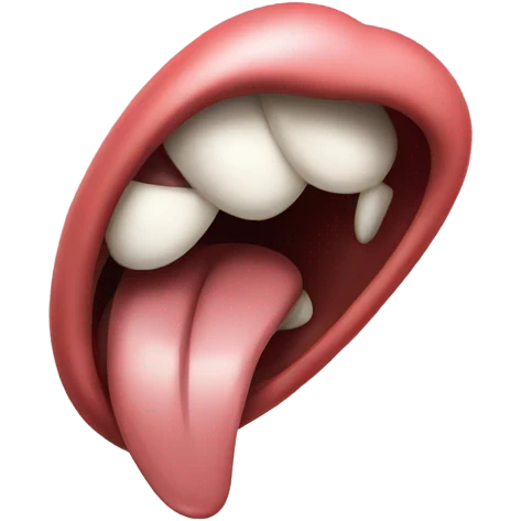 shaking tongue  emoji