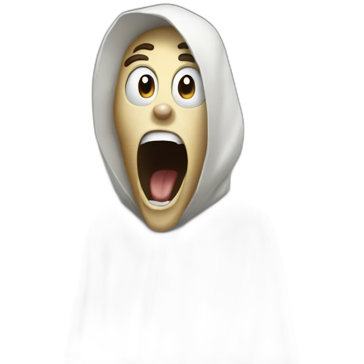 Scream emoji
