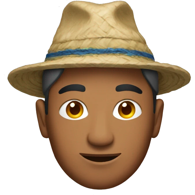 Nepal man wth a Nepali hat emoji