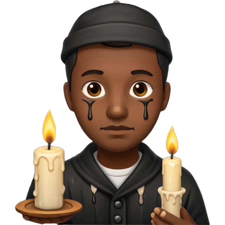 Candle Maker black  emoji