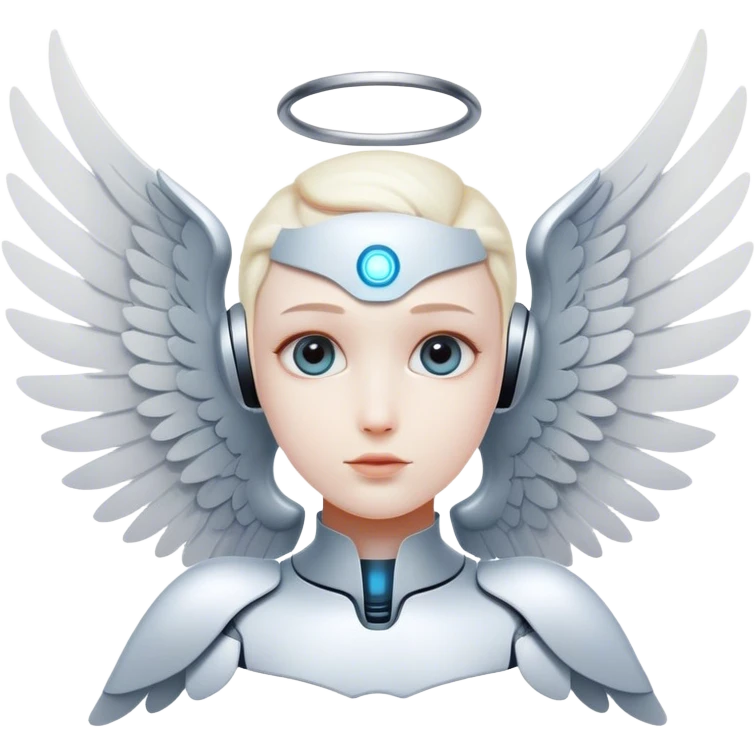 artificial intelligence with wings emoji