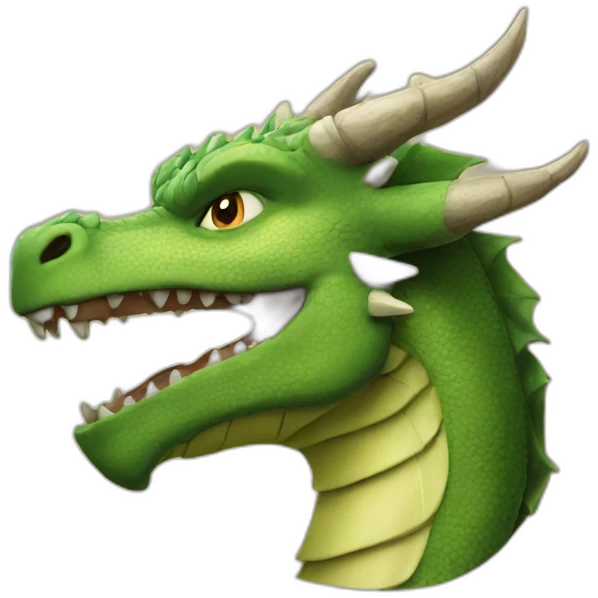 Dragon from sherek emoji