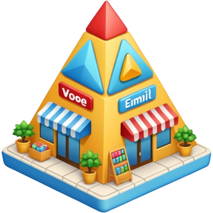 commerce triangulaire emoji