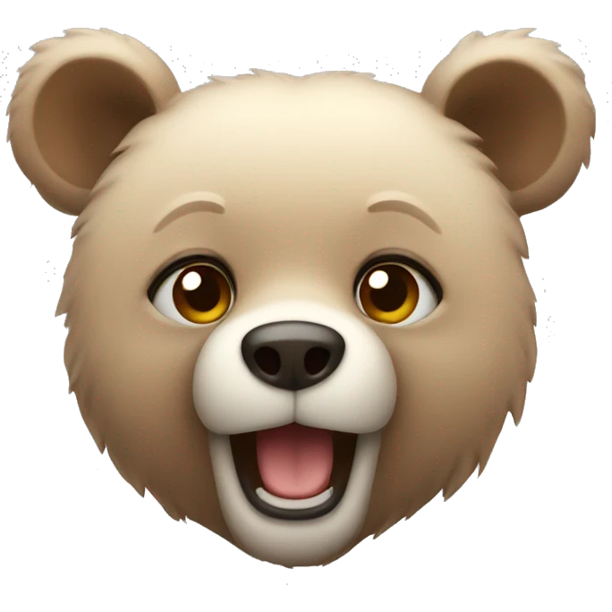 cute bear emoji