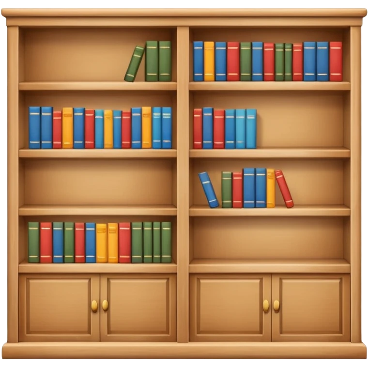 Bookcase
 emoji