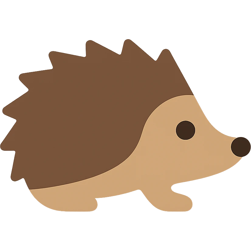 Hedgehog emoji