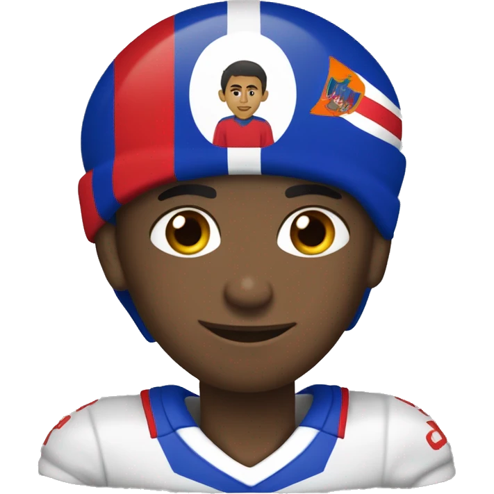 Ranos football player with armenian flag emoji