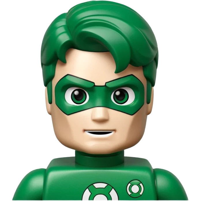 green lanthern lego character emoji