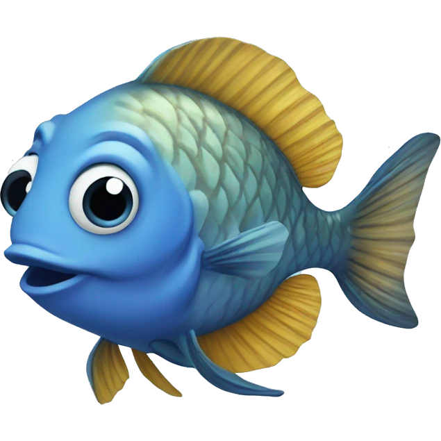 Doris the fish emoji