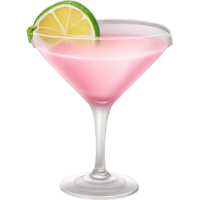 Light pink cocktail  emoji