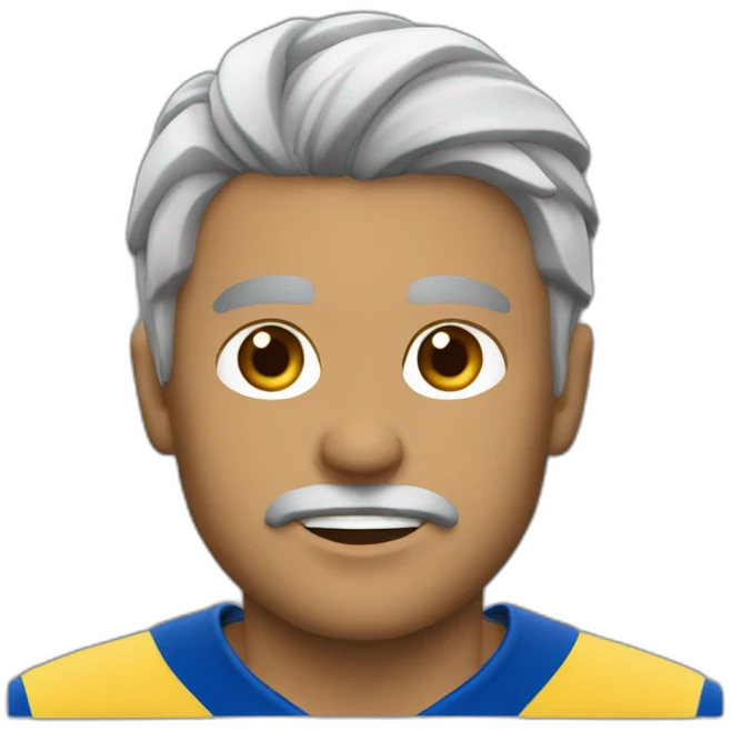 Padre futbolero emoji