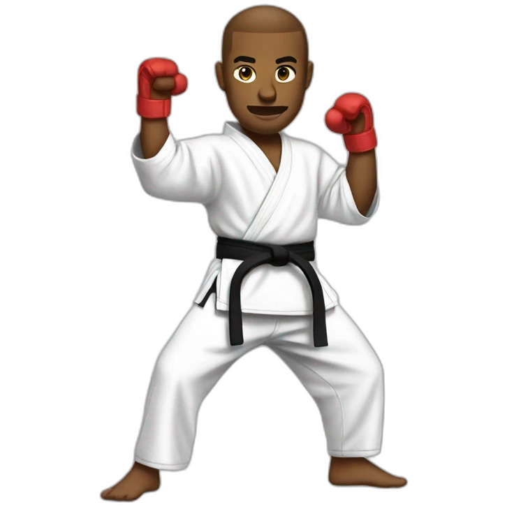 Karate Andi Rapper emoji