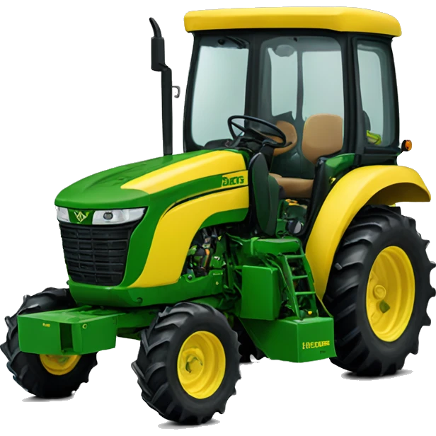 John Deere tractor emoji